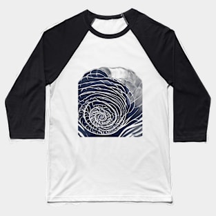 Hypnotic Spiral Illusion No. 755 Baseball T-Shirt